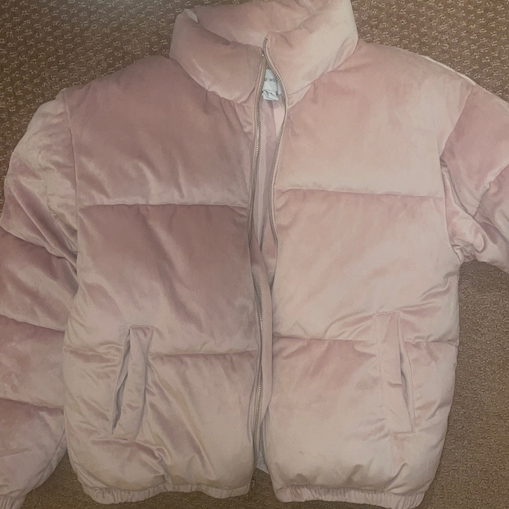 Nine West Velvet Puff jacket